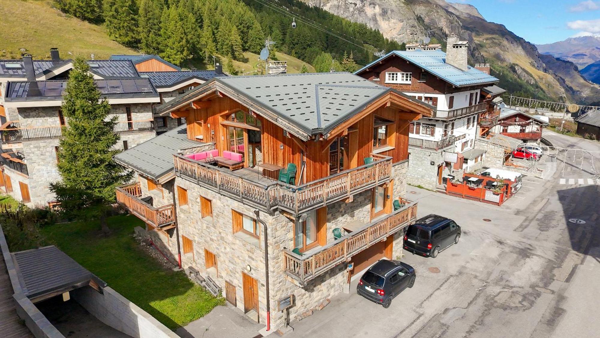 Chalet Monte Bianco Villa ทีนเญอ ภายนอก รูปภาพ