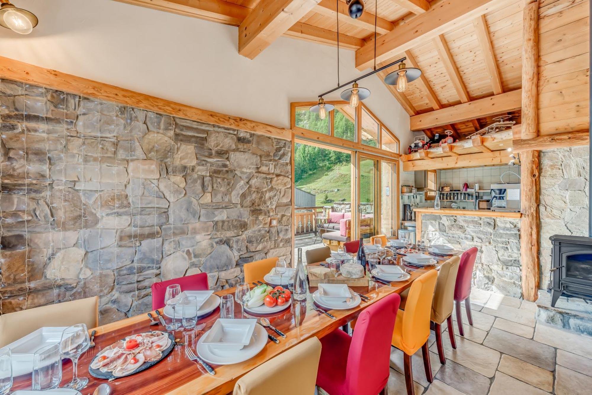 Chalet Monte Bianco ทีนเญอ ภายนอก รูปภาพ