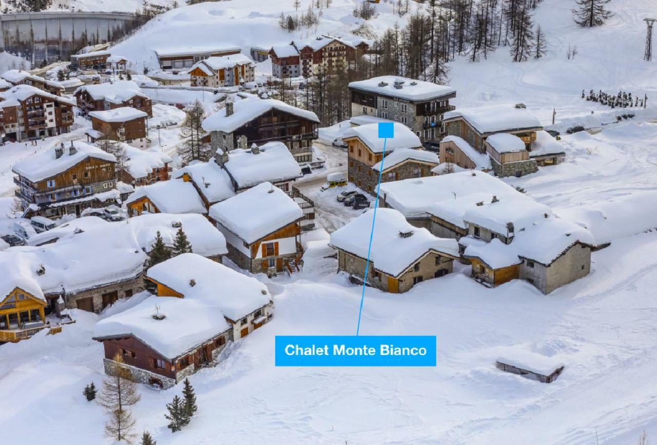 Chalet Monte Bianco ทีนเญอ ภายนอก รูปภาพ