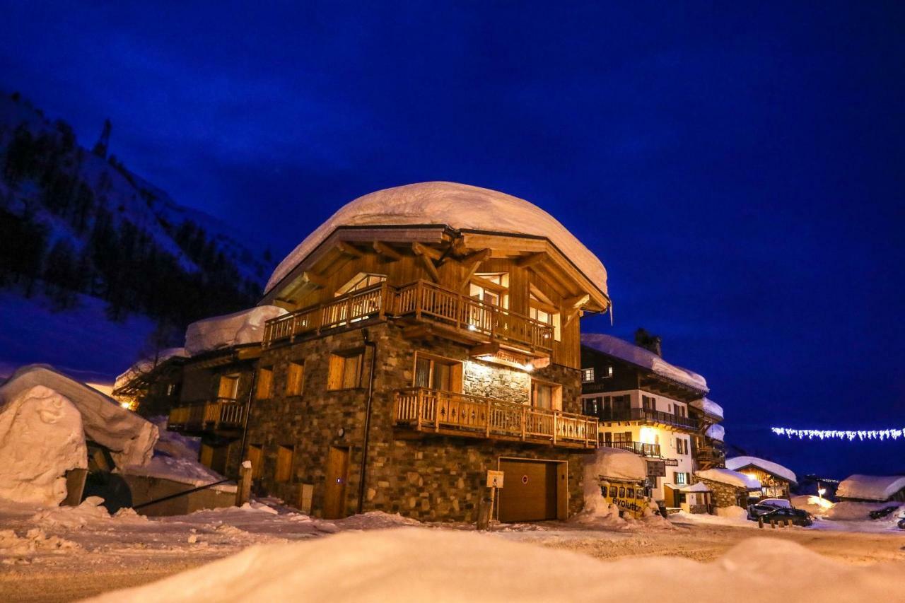 Chalet Monte Bianco Villa ทีนเญอ ภายนอก รูปภาพ